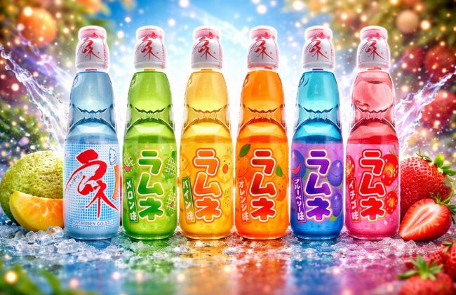Ramune bebida japonesa